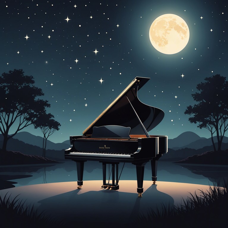 This track embodies the essence of a romantic evening under a starlit sky. Soft, sensual piano notes mingle with the gentle murmur of the night, creating an intimate atmosphere. The melody, soothing and tender, evokes feelings of love and closeness, perfect for a serene night spent in the arms of someone special. The music gradually builds in intensity, reflecting the growing emotion and connection between two hearts in perfect sync amidst the tranquil backdrop of a perfect night.