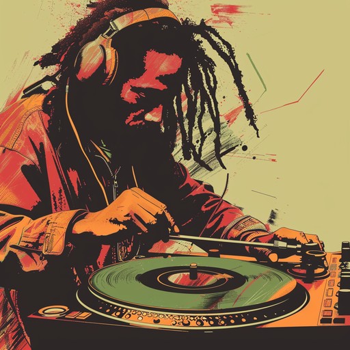 This instrumental dub track is a journey into the heart of reggae, with a focus on the mesmerizing interplay between the heavy, pulsating basslines and the rhythmic, syncopated guitar and keyboard skank. The steady, driving beat provided by the drums and percussion creates an hypnotic atmosphere, while the occasional reverb-drenched piano and organ stabs add a touch of sonic mystique. Throughout the track, the arrangement is punctuated by deep, echoing dub effects, showcasing the genre's signature use of studio techniques as a musical element in its own right.