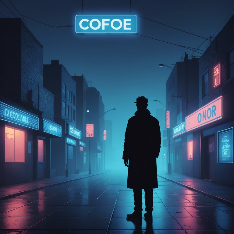 This instrumental track captures the essence of a haunting yet nostalgic journey through the depths of the 80s. With each synth line, it evokes images of shadowy figures cast against the flicker of neon lights, carrying a sense of the unknown and the supernatural interwoven with a touch of tech nostalgia.