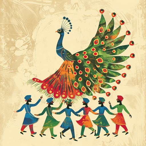 A lively and whimsical instrumental bangra track filled with playful rhythms and enchanting melodies that make you want to dance like a peacock in celebration. The track features traditional punjabi instruments blended with modern elements, creating an irresistible and joyous soundscape.