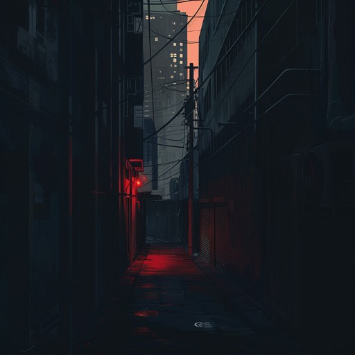 This instrumental trap song creates an atmosphere of danger and unease, painting a picture of menacing streets filled with lurking threats. The heavy, distorted 808 bass and sharp, aggressive synths work together to generate a sense of tension and impending danger, while the complex, syncopated drum patterns keep the energy high and the listener on edge. Eerie sound effects and distant, echoing samples add to the unsettling ambiance, immersing the listener in a world of dark alleys and shadowy figures