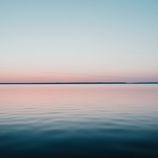 An instrumental cinematic piece that embodies the serenity and calmness of twilight, featuring gentle piano melodies and soft orchestral harmonies to evoke peaceful reflection.