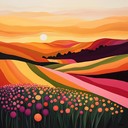 a joyful melody celebrating the warmth of a bright day.