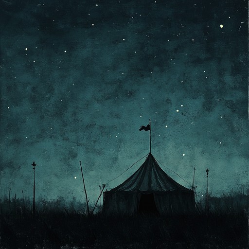 Imagine a circus that only appears as the sun sets, with eerie melodies playing from an unseen calliope. These haunting tunes echo through deserted tents, creating a chilling atmosphere where shadows seem to move of their own accord and every laugh turns into a sinister whisper.