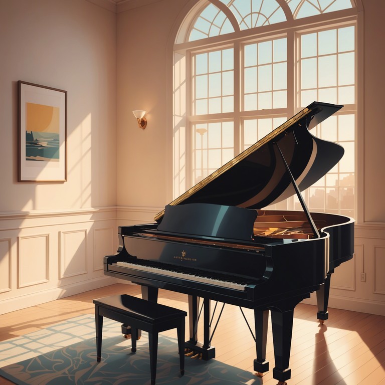 A piano driven neoclassical waltz that mimics the gradual yet joyful awakening of the world at dawn, offering a composition that evolves from soft and tender beginnings to a spirited and joyful crescendo, embodying the hope and beauty of a new day.