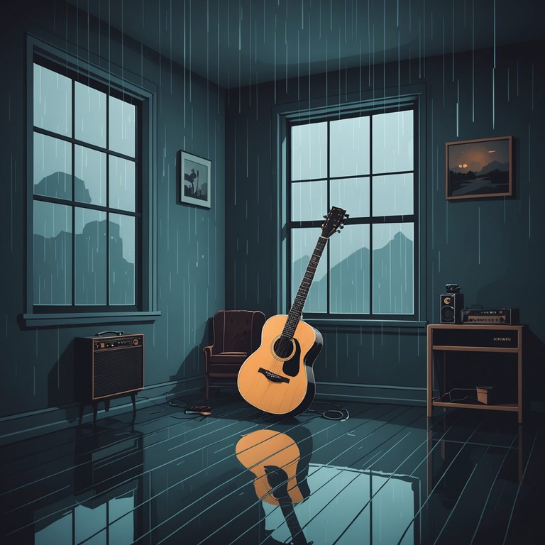 An intense exploration of loneliness and introspection is expressed through emotional guitar riffs and the intimate presence of a solitary electric guitar, creating a soundscape that feels both expansive and deeply personal. The music captures an evolving emotional journey marked by quiet despair and fleeting hopes.