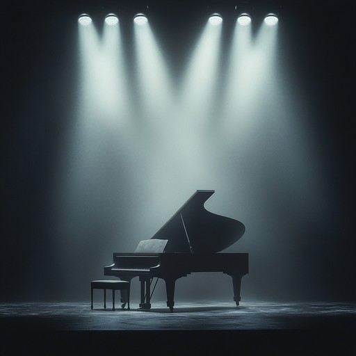 An instrumental piano composition that evokes the haunting atmosphere of deserted stages and the lingering presence of performances long past. The melodies weave a tapestry of mystery and melancholy.