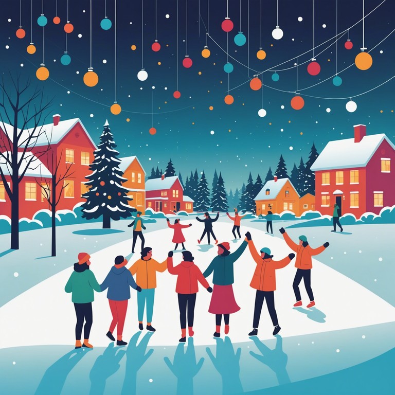 This track is crafted to inject a dose of high energy holiday spirit with pulsating rhythms and festive melodies, evoking images of snowy landscapes and joyful celebrations. Perfect for holiday parties or a lively christmas morning.