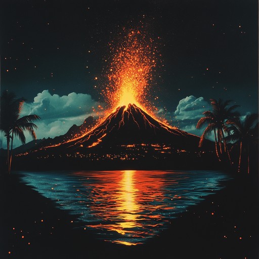 An instrumental calypso track that channels intense anger and frustration through rapid steelpan melodies, aggressive percussions, and fiery brass sections, evoking the explosive energy of a volcanic eruption on a caribbean island