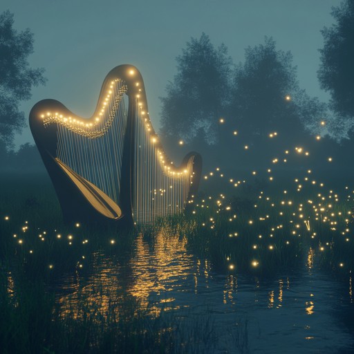 Immerse yourself in a tranquil soundscape where delicate harp strings paint a picture of a magical dawn. The music gently unfolds, filling the heart with hope and wonder, awakening the soul to new possibilities.