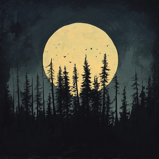 A mysterious, dark instrumental song featuring haunting violin melodies and echoing piano chords. Perfect for evoking feelings of suspense and eerie beauty under a moonlit sky. The composition skillfully blends ambient sounds with a minimalist approach to create an atmospheric and chilling aura