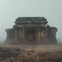 melancholic journey through ancient cultures, evoking lost worlds