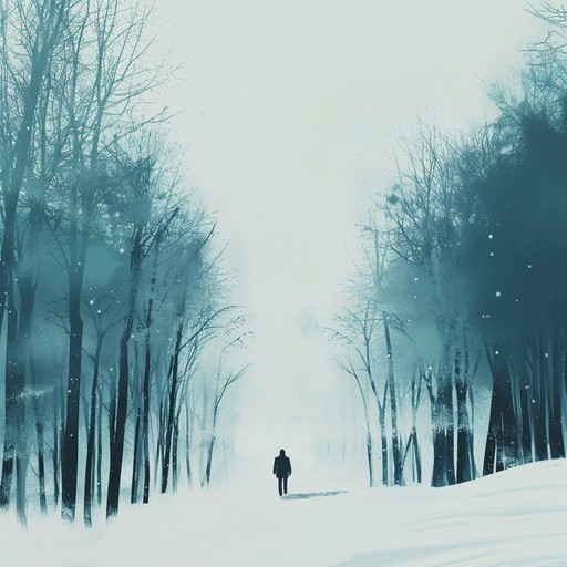 An instrumental suomipop track embodying the quiet sadness of finnish winters using soothing synth waves and gentle, introspective melodies
