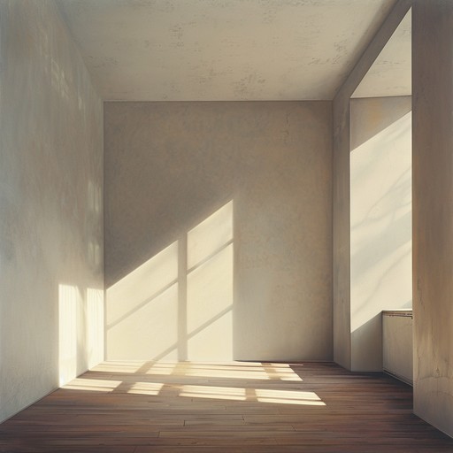 This piece conjures up the feeling of wandering through abandoned, echo-filled spaces where each note captures a sense of isolation and mystery.