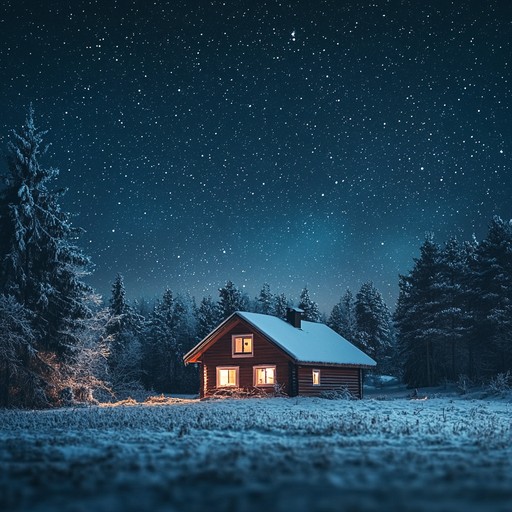 A haunting suomipop composition evoking the melancholic beauty of finland’s winter skies. The tender strumming of the acoustic guitar and subdued electronic layers create an atmosphere of nostalgic yearning and reflection, reminiscent of quiet, wintry evenings under the stars.