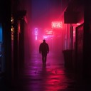 an ambient hiphop track exploring the mysteries of urban night.