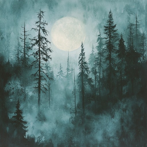 Experience an eerie, mesmerizing journey through moonlit woods where shadows whisper ancient secrets. The lone melody of a mystical flute echoes through a dark ambient soundscape, blending haunting drones and ethereal voices to create a captivating atmosphere full of spectral beauty.