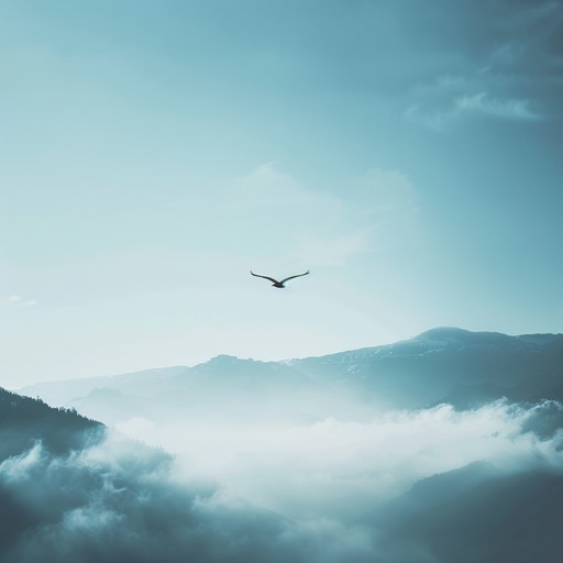 This instrumental piece captures the sensation of flying high above the clouds in a sleek, modern aircraft. The melody is light and airy, with a touch of nostalgia and wonder. Shimmering synths and gentle piano chords create a sense of calm and serenity, while subtle electronic beats add a contemporary edge. Close your eyes and let this song transport you to a world of endless blue skies and limitless possibilities.