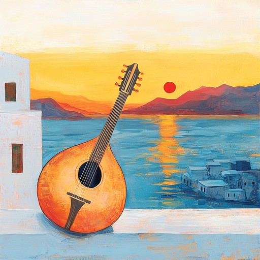 **this track gently envelops listeners with the sophisticated elegance of the mediterranean coast through intricate mandolin performances, capturing the whispering breezes and romantic allure of seaside villages, evoking both nostalgia and timeless charm.**