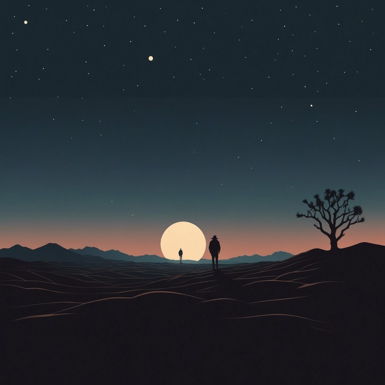 Evoking the imagery of a moonlit desert, this track uses traditional middle eastern instruments to create a sense of looming threat and enigmatic allure. The music is characterized by a sinister use of scales and rhythms, creating an atmosphere that is both exotic and slightly unnerving. This piece transports the listener to a tent under a star filled sky, with the distant sounds of the desert stirring a sense of unease.