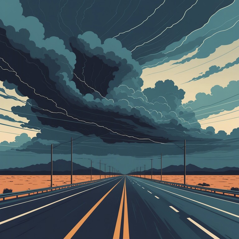 This track embodies the spirit of americana with a gritty, aggressive edge, featuring a fusion of angry electric guitar riffs and rustic acoustic harmonies that evoke images of a storm brewing over an old western landscape. The song captures the discontent and fierce independence of the heartland with intense dynamics and a penetrating sound.