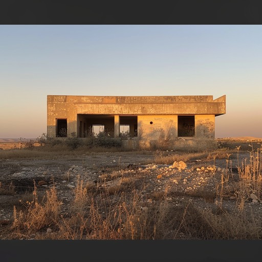 A melancholic journey through a deserted kibbutz, evoking the deep history and memories of jewish life with hauntingly beautiful minor scales and dramatic crescendos.