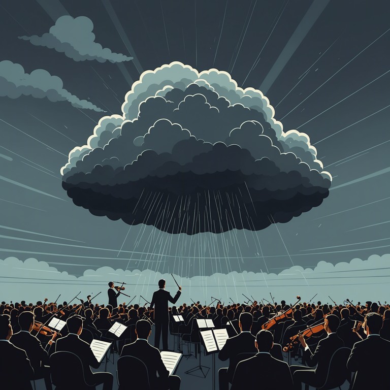 An intense orchestral piece featuring a prominently rebellious cello that takes command with powerful surges, evoking scenes of an uprising or a passionate revolt. This composition merges classical orchestral styles with an intense, provocative edge, perfect for settings that require an embodiment of resistance and empowerment.