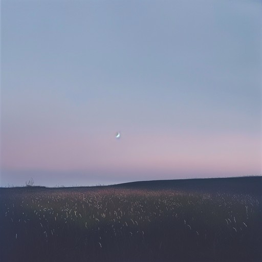 A serene instrumental piece blending acoustic guitar harmonies with gentle percussions, evoking the peacefulness of a moonlit meadow at dusk. Its delicate arrangement conveys an intimate ambiance, as soft strumming and mellow rhythms intertwine to soothe the soul. Perfect for contemplation and relaxation.