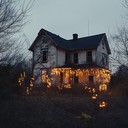 creepy holiday tune with eerie, unsettling festive vibes