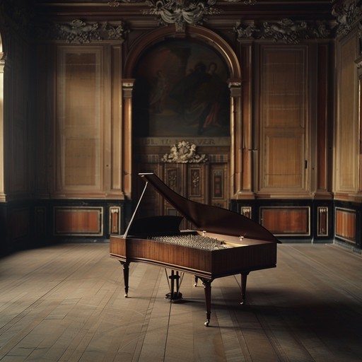 This baroque composition utilizes a delicate harpsichord to evoke a sense of solitude and contemplation, perfect for deep introspection. The intricate melodies and harmonies characteristic of the baroque period are used to create a reflective and emotional atmosphere. The harpsichord's resonant tones provide a calming backdrop, ideal for moments of quiet thought and personal reflection.