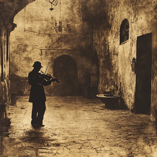 This evocative instrumental delves into the depths of ashkenazi tradition, with each note of the klezmer violin telling stories of heartbreak and resilience. The melodies float like ghosts through time, creating an atmosphere of profound melancholy.