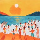 ecstatic pop melody perfect for summer beach parties