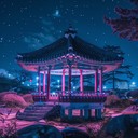 mysterious k pop journey through futuristic seoul nightscape