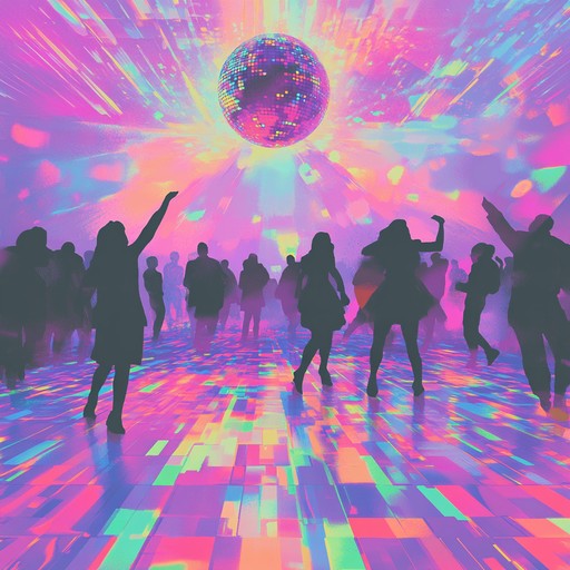 An instrumental track capturing the vibrant essence of the 70s, featuring groovy basslines, funk infused guitar riffs, and rhythmic percussion that invites listeners to dance along. The song combines the energetic atmosphere of disco with the soulful vibes of funk, creating an uplifting and lively soundscape reminiscent of colorful dance floors and spinning disco balls.