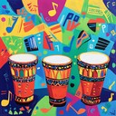 lively afrobeat instrumental bringing danceable beats and smiles