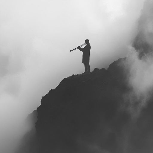 In this piece, the haunting vibrations of the native american flute conjure images of mist covered mountains and ancient ceremonies, blending timeless rhythms with the soulful resonance of woodwind melodies. The music slowly builds in a crescendo, telling tales of forgotten landscapes and spirits whispering through canyons.