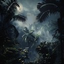 haunting melodies weave through dense, dark tropical forests