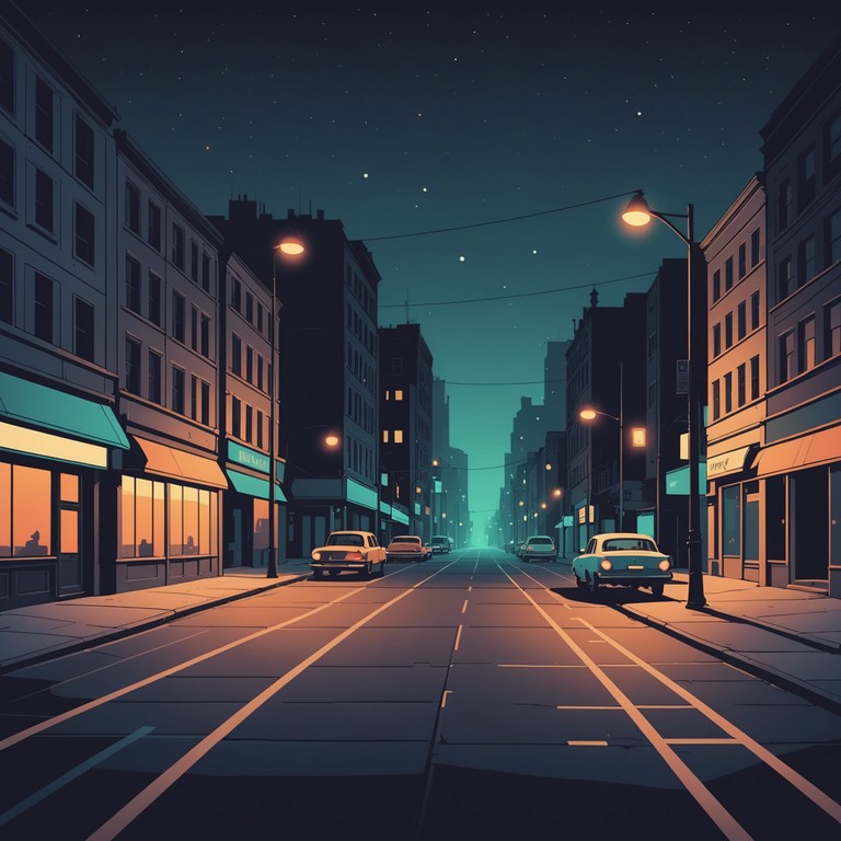 This track captures the essence of loneliness in the midst of a bustling city night, combining melancholic melodies with upbeat new jack swing rhythms to represent the juxtaposition of isolation in a crowded space. The music weaves through moments of introspection and the chaotic energy of city life, offering a complex auditory journey.