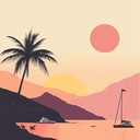 smooth reggae instrumental capturing the calm of jamaican sunset