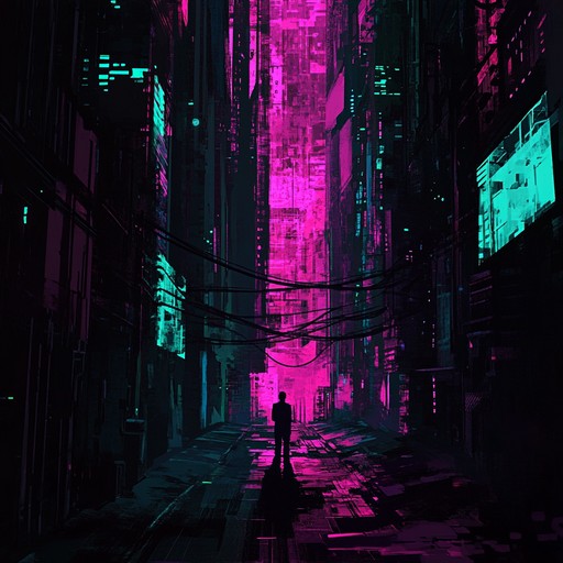 Dive into an anxious cyberpunk soundscape, where the relentless rhythm of the city beats against your senses. Synthetic pulses blend with dark, ambient echoes, painting a picture of a sprawling, neon drenched metropolis on the brink of chaos. Every soundscape element is meticulously crafted to evoke the incessant tension and electro punk atmosphere of a future world fighting its own shadows.