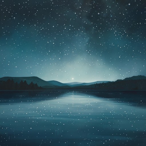 A soothing guitar melody that captures the serene atmosphere of a moonlit lakeside, evoking feelings of nostalgic romance and deep contemplation. The notes gently weave through the quiet night, creating a serene and enchanting ambiance for those treasured moments under the starry sky.