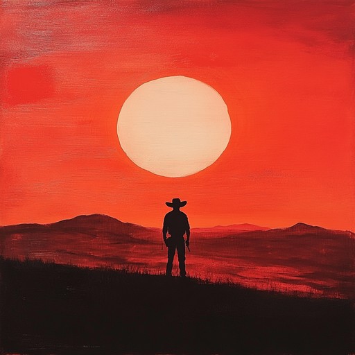 An instrumental piece that captures the heartfelt emotions of a lone wanderer traversing the open plains, blending gentle guitar strums with haunting harmonica to evoke memories of bygone days.