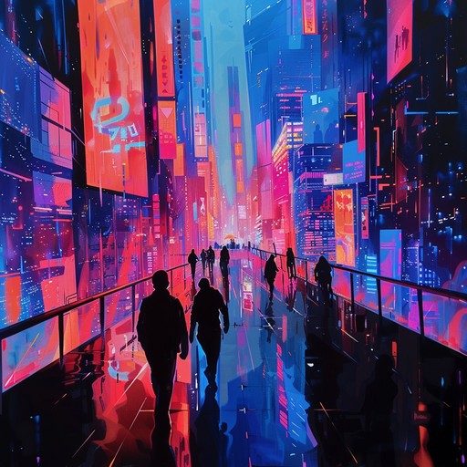 Dive into a futuristic soundscape where ominous synths intertwine with pulsating rhythms, creating an atmosphere filled with tension and mystery. The electronic textures paint a picture of a dystopian cityscape illuminated by fleeting neon lights, where shadows move unpredictably, and every corner holds a secret. Perfect for invoking a sense of danger and intrigue in an urban setting.