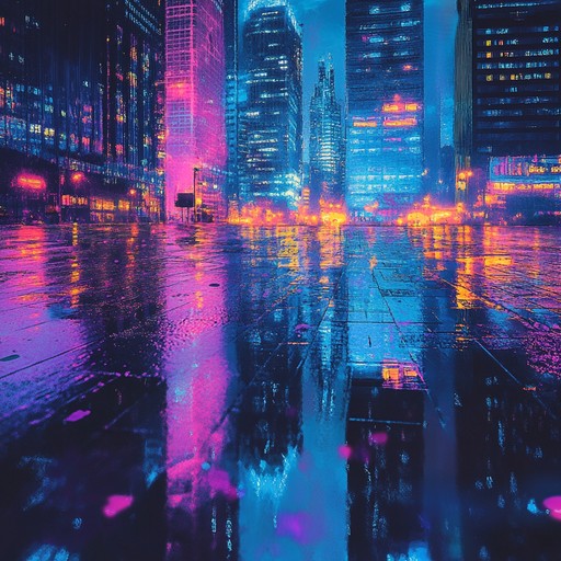 This instrumental piece weaves layered synth textures with subtle rhythms, creating an atmosphere of introspection and solitude. The soundscape captures the feeling of wandering through deserted city streets bathed in the soft glow of neon lights. The music blends nostalgia with a modern chillwave vibe, inviting listeners to reflect and lose themselves in thought.