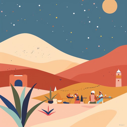 Radiating the vivid essence of a lively desert dance, this track intertwines traditional middle eastern sounds with robust electronic beats, crafting an invigorating anthem ideal for spirited celebrations.