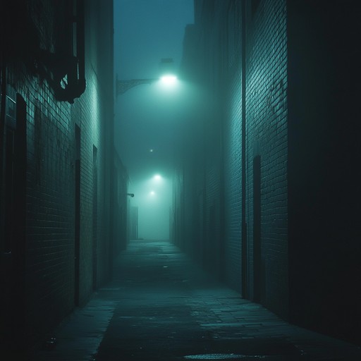 A menacing bassline propels chilling melodies through the foggy streets of london. This track combines ominous tones with the upbeat rhythm of uk jack swing, creating a uniquely eerie and danceable atmosphere. Picture deserted alleys and flickering streetlights, where danger lurks in every shadow.