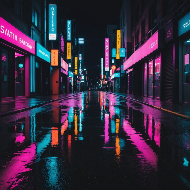 This track encapsulates a dreamlike stroll through a neon lit cityscape under a drizzling rain, blending airy and surreal soundscapes with the rhythmic pulse of modern k pop. Inspired by the juxtaposition of serenity within a bustling metropolis, the composition uses lush synths and a deep bass line to create a sense of wandering through a neon dream.