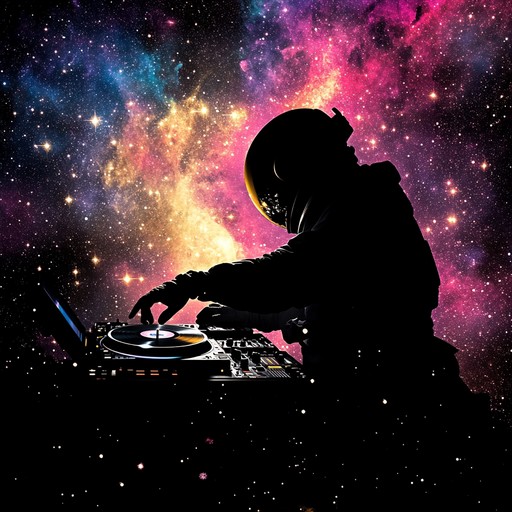 An intense instrumental journey blending retro futuristic synth lines with relentless beats, creating an electrifying atmosphere that propels the listener through the stars on a high speed rhythm ride.