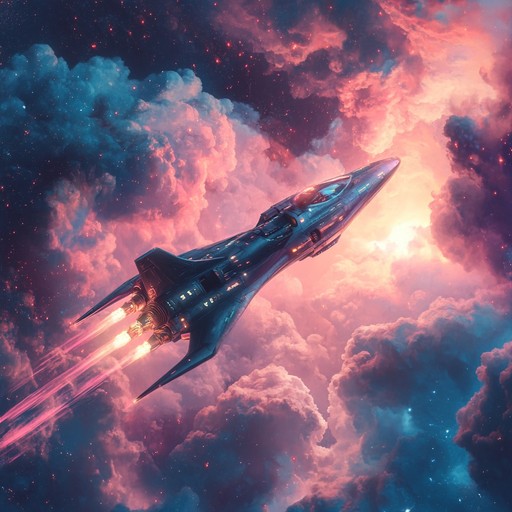 This track captures the essence of a galactic voyage, filled with intricate, evolving soundscapes. Heavy synths and electric guitars create a mesmerizing and intense auditory experience, evoking feelings of awe and urgency.