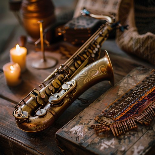 This evocative chalga instrumental combines soulful saxophone leads with intricate traditional balkan rhythms and emotive string arrangements to evoke deep feelings of longing and connection.